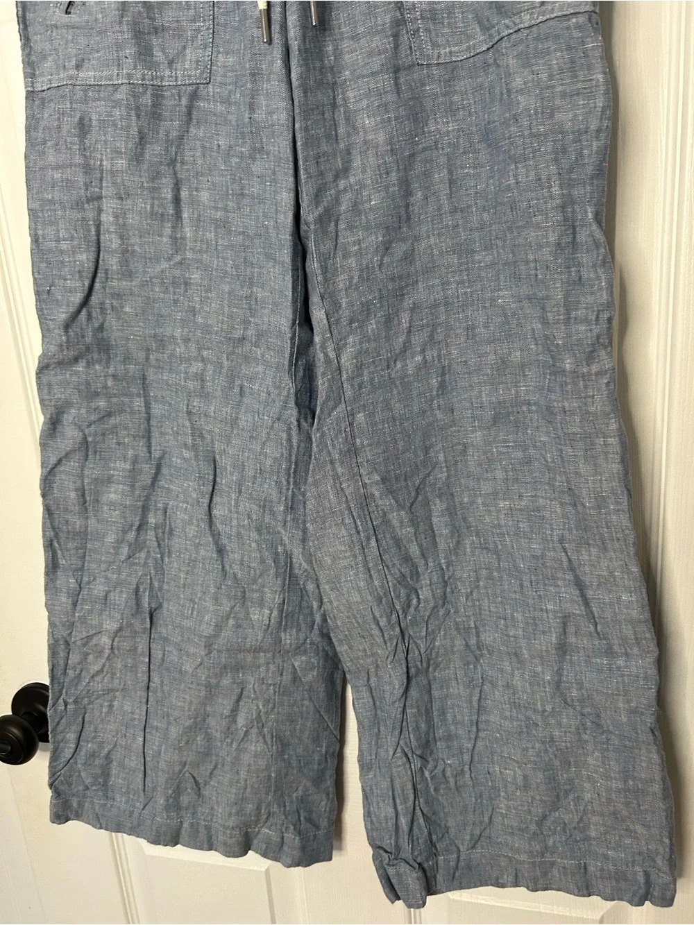 Athleta Cabo Linen Wide Leg Pants - Picture 6 of 16